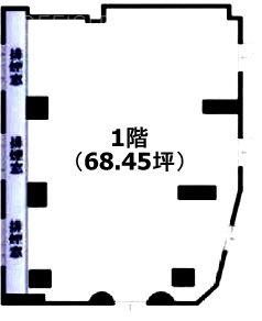 ウィングス竹ノ塚1F 間取り図