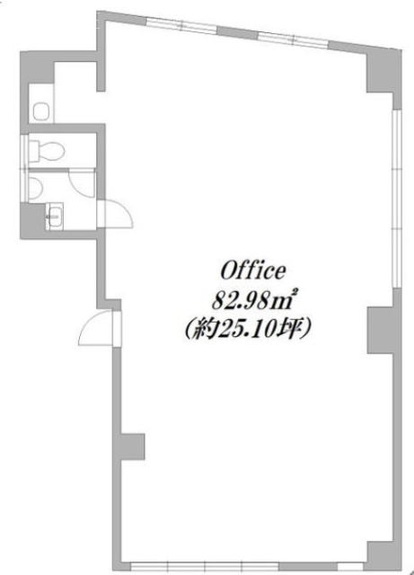 パラドール東高円寺3F 間取り図