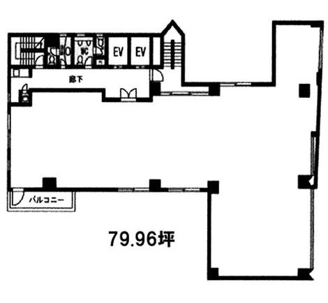 オーキッドプレイス人形町ウエスト4F 間取り図