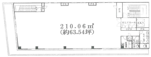 第一銀座ビル7F 間取り図