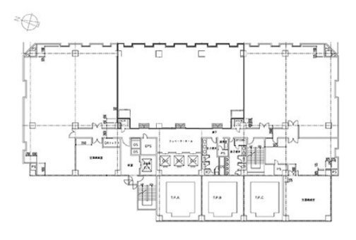 日本生命川崎ビル10F 間取り図