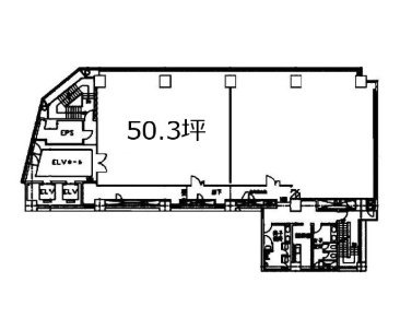 ヒューリック川崎ビル6F 間取り図