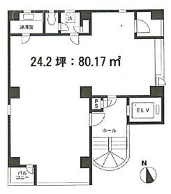 霞ビル8F 間取り図