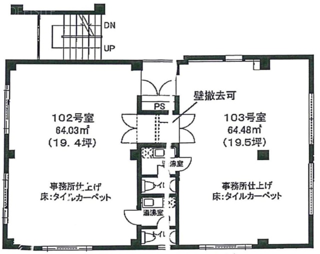 ツイン南青山ビル102 間取り図
