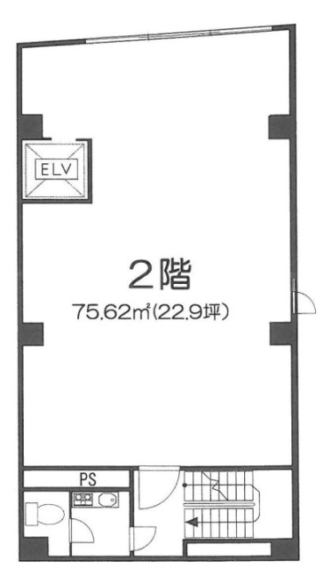 DG22ビル2F 間取り図