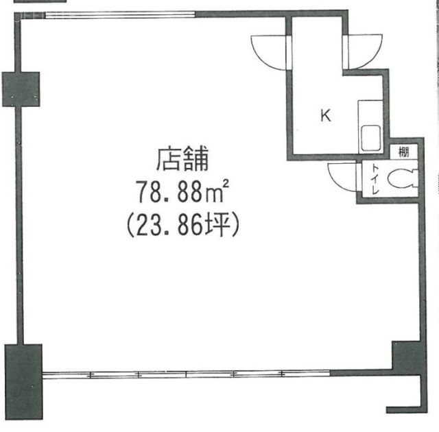 アルティス渋谷代官山ビル1F 間取り図