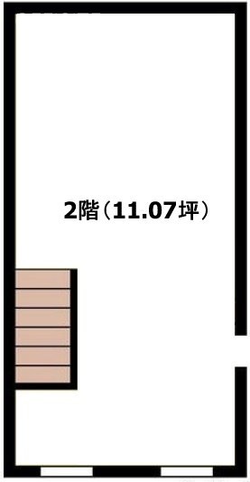 高円寺北2丁目店舗ビル2F 間取り図