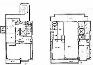 キュープスビル3F～4F 間取り図