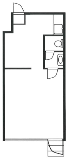 マンション白金苑ビル103 間取り図