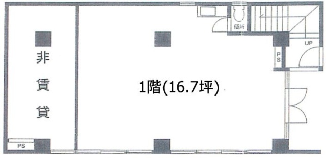 フロムゼロビル1F 間取り図