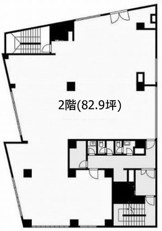 ライオンズマンション小石川台ビル2F 間取り図