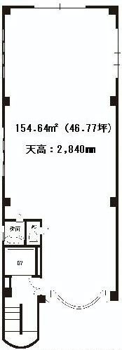 清原ビル2F 間取り図