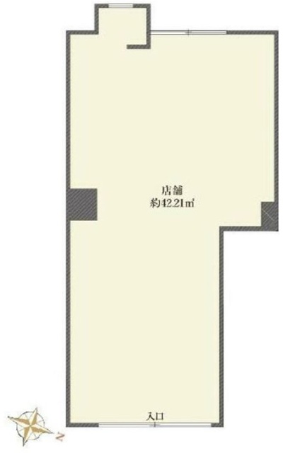 六義園第5コーポ101 間取り図