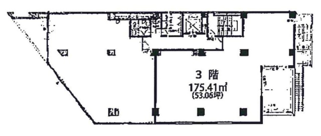 秋穂セントラルビル3F 間取り図