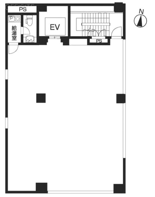 MIC西麻布ビル5F 間取り図