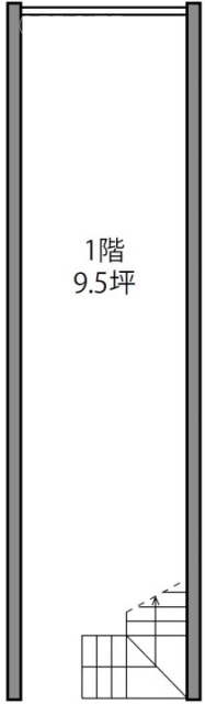 SCS小伝馬町計画(仮称)ビル1F 間取り図