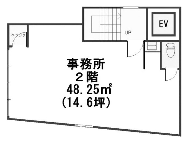 共栄ビル202 間取り図