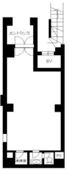 Tナカムラビル1F 間取り図