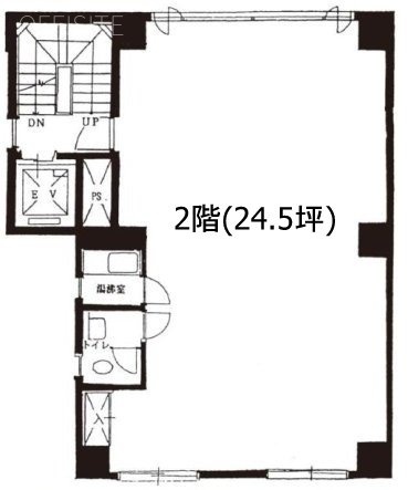 加賀屋ビル2F 間取り図