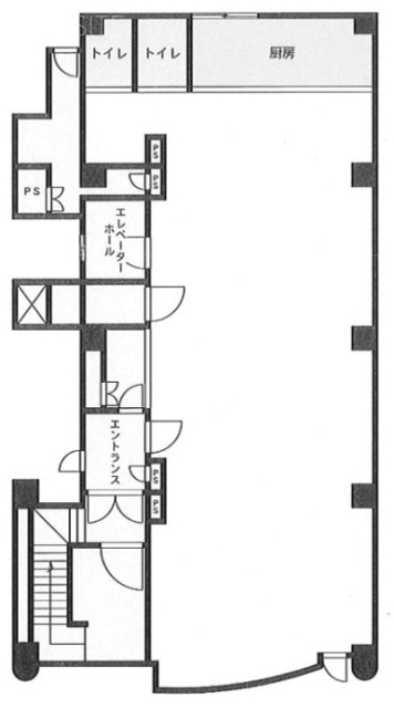ベルビル2F 間取り図