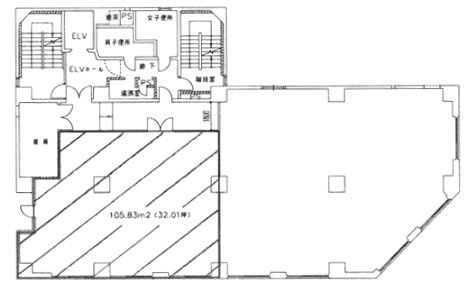 あいおいニッセイ同和損保船橋ビル7F 間取り図