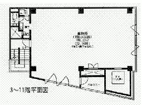 SNTビル8F 間取り図