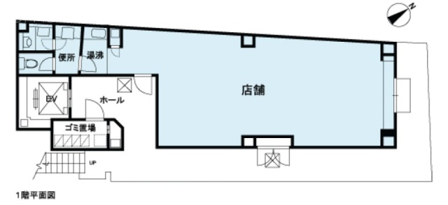 第1DMJビル1F 間取り図