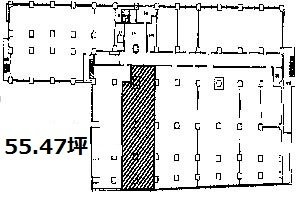 第一青山ビル3F 間取り図