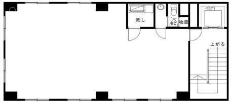 中原ビル2F 間取り図