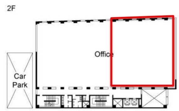 東通ビル2F 間取り図