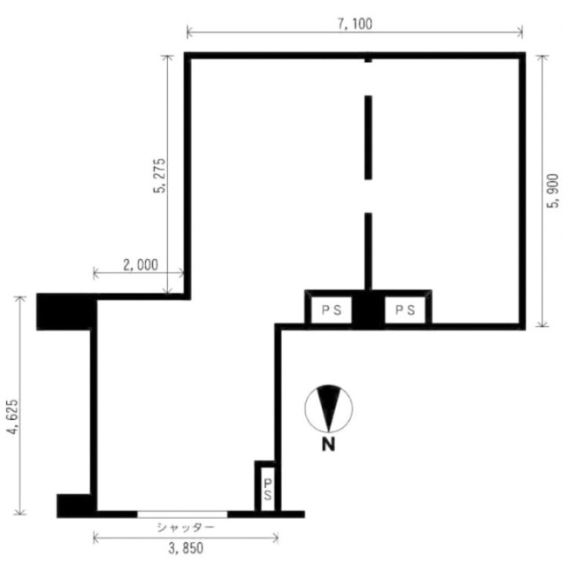 ヴイアードステージ1F 間取り図