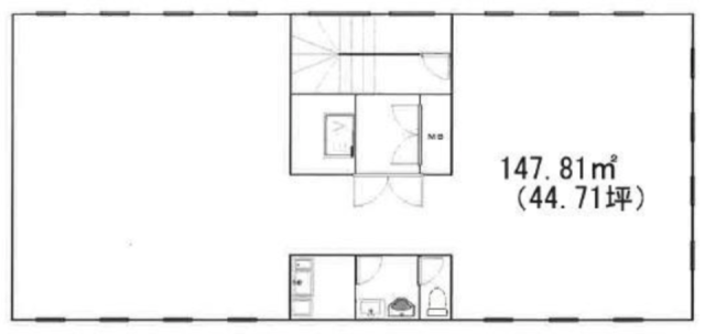 冨岡ビル2F 間取り図