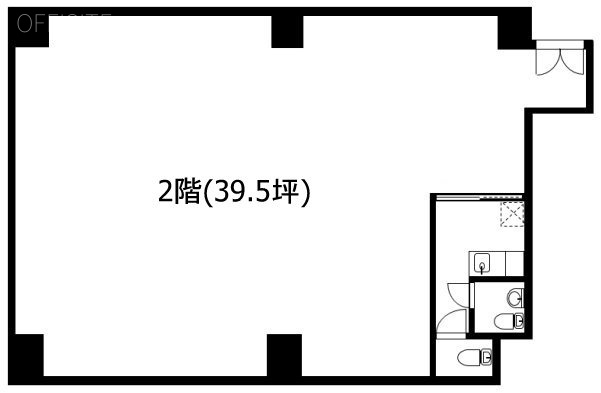 イーグル浜松町B 間取り図