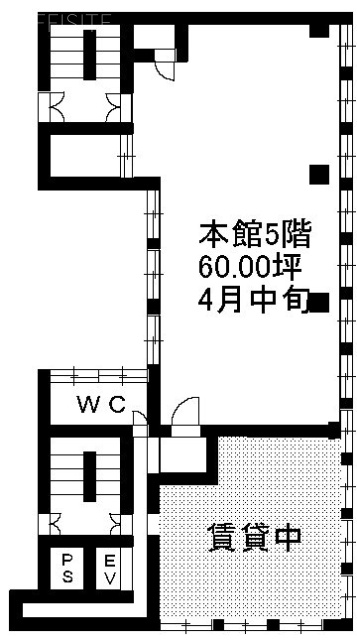 芝浦日新ビル本館5F 間取り図