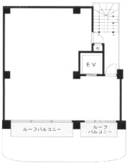 日本橋グリーンビル5F 間取り図