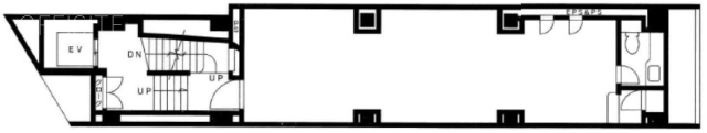 新東第二ビル5F 間取り図