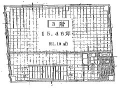 銀座日本料理会館ビル3F 間取り図