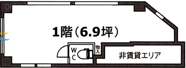 クリサンティモ祖師ヶ谷大蔵ビル1F 間取り図