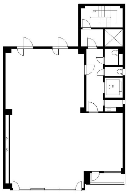 高円寺センタービル4F 間取り図