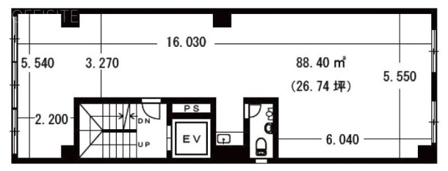大鵬ビル4F 間取り図