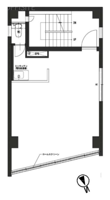 ガーデンスクエア銀座第3ビル2F 間取り図