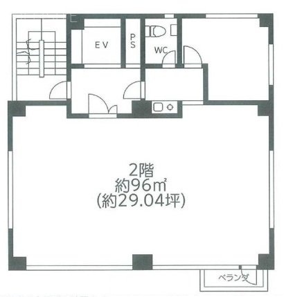 ミノワビル2F 間取り図