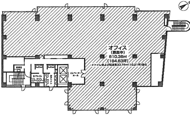 JPR原宿ビル3F 間取り図