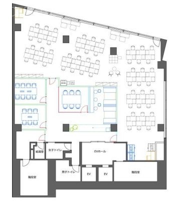 ダイヤフゲンビル6F 間取り図