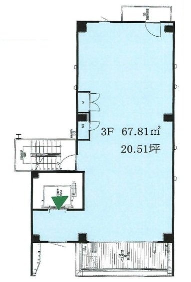 JU LIEN SUMIYOSHI3F 間取り図