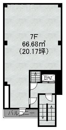 第10NKビル7F 間取り図