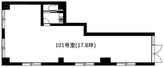 エスティア駒込101 間取り図