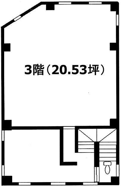 MEPOⅢ3F 間取り図