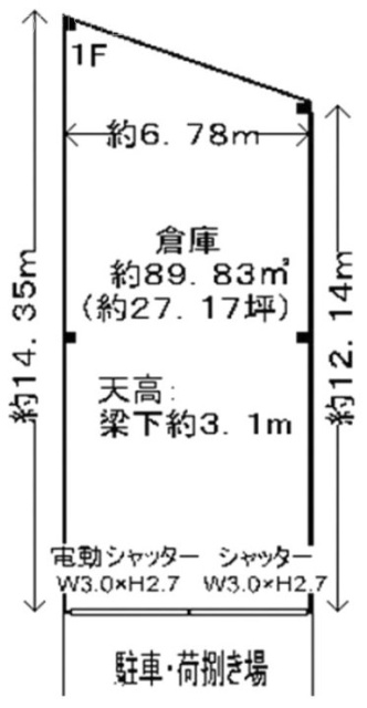 パークヒルズ102 間取り図