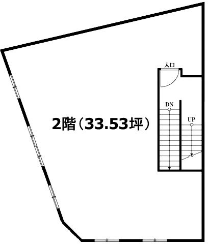 パールハイツ第一相模ビル2F 間取り図